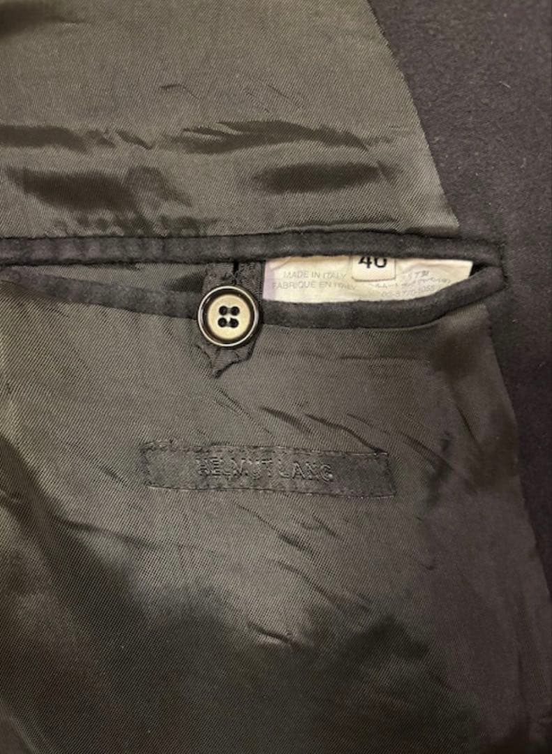 【超希少】Helmut Lang 2004AW Mole Skin P-coat