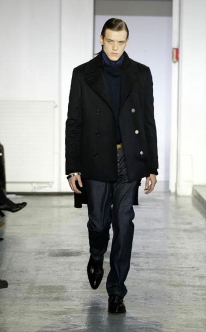 【超希少】Helmut Lang 2004AW Mole Skin P-coat