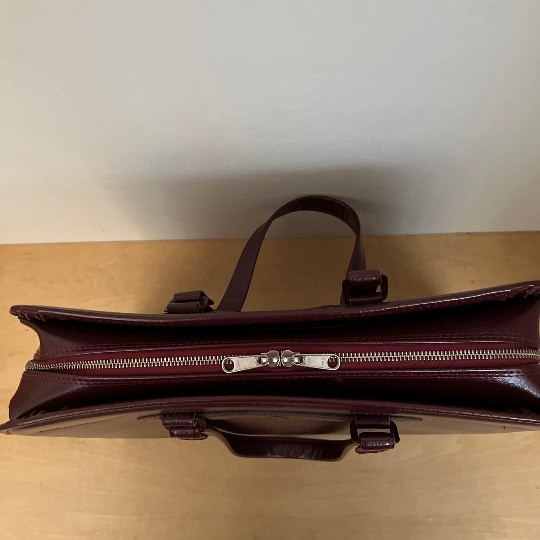 金蘭会高校の皮カバン&補助カバン