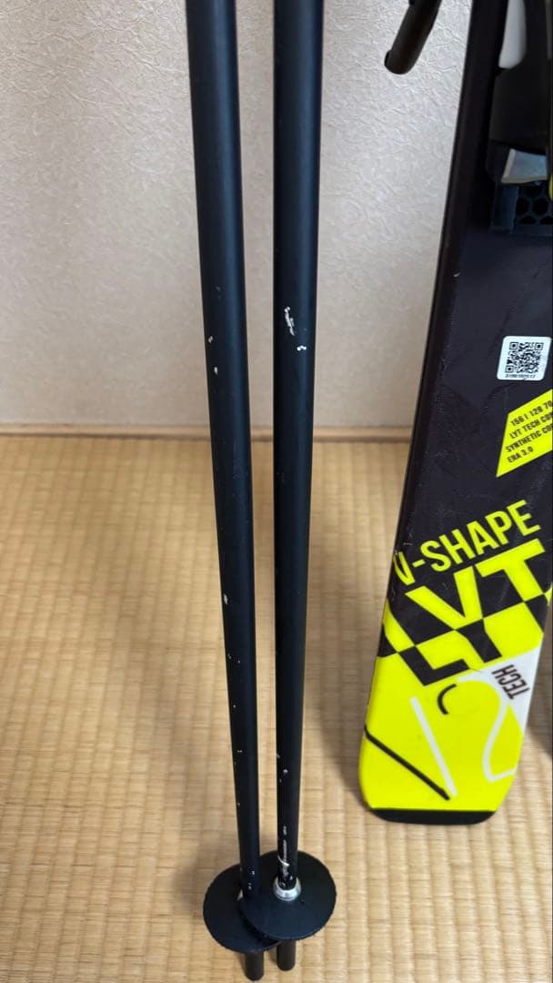 HEAD V2 スキーセット イエロー/ブラック