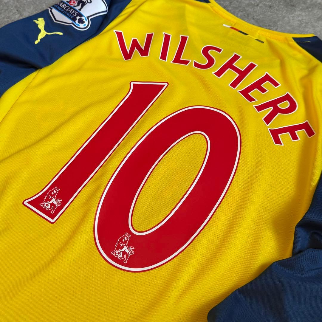 アーセナル 14/15 #10 ウィルシャー 長袖 ユニフォーム