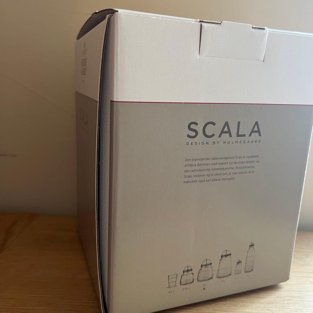 ホルムガード　スカーラ　１Ｌ　ガラスキャニスター　未使用　廃盤品