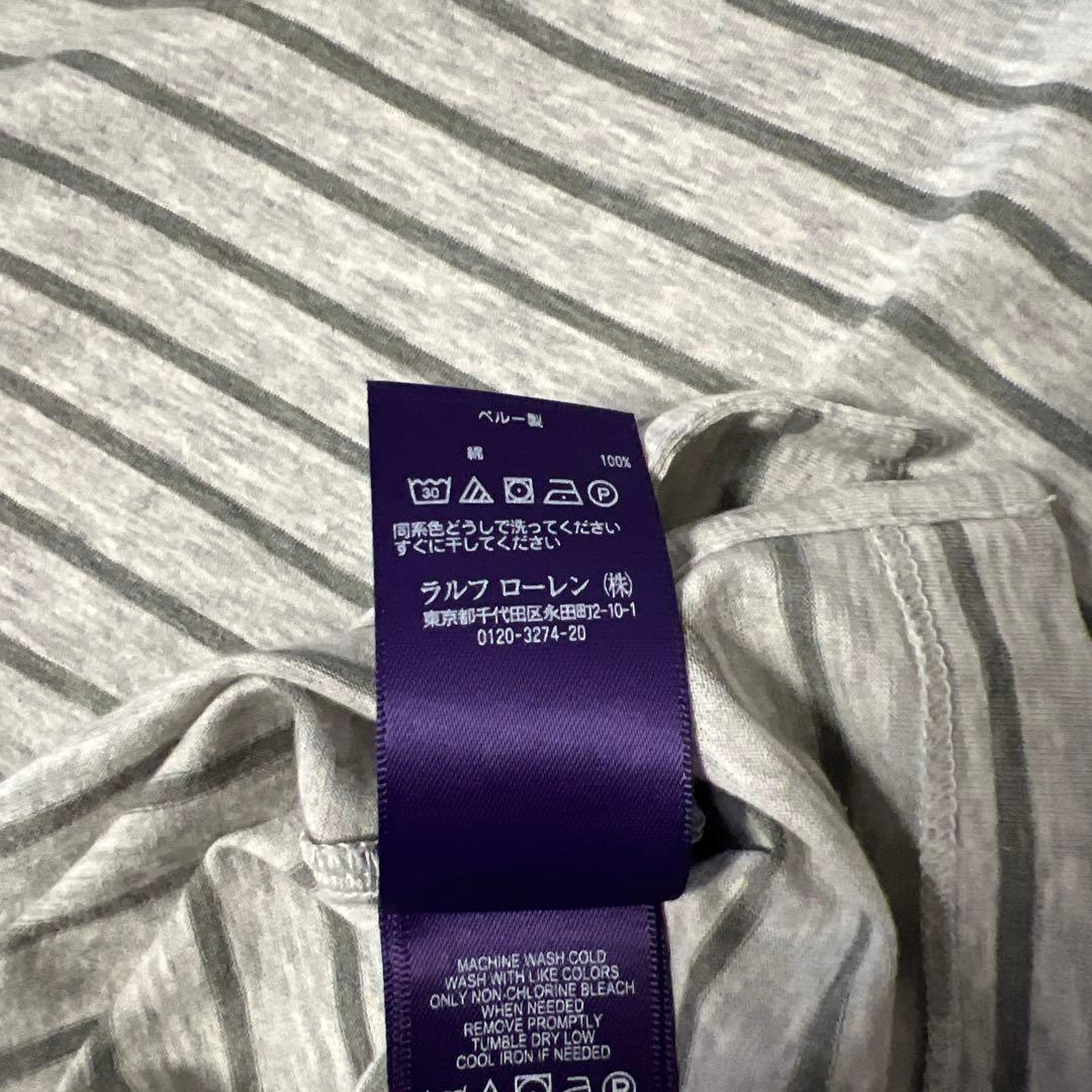 新品　ラルフローレン　パープルレーベル カットソー