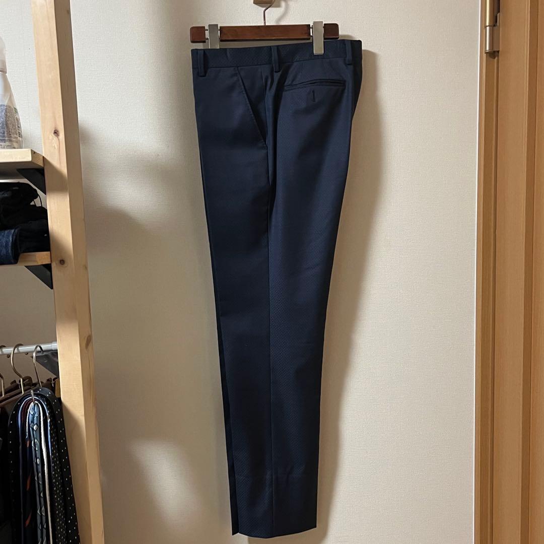 w*c様 Paul Smith ドビー織 スーツ REDA FLEXOネイビー