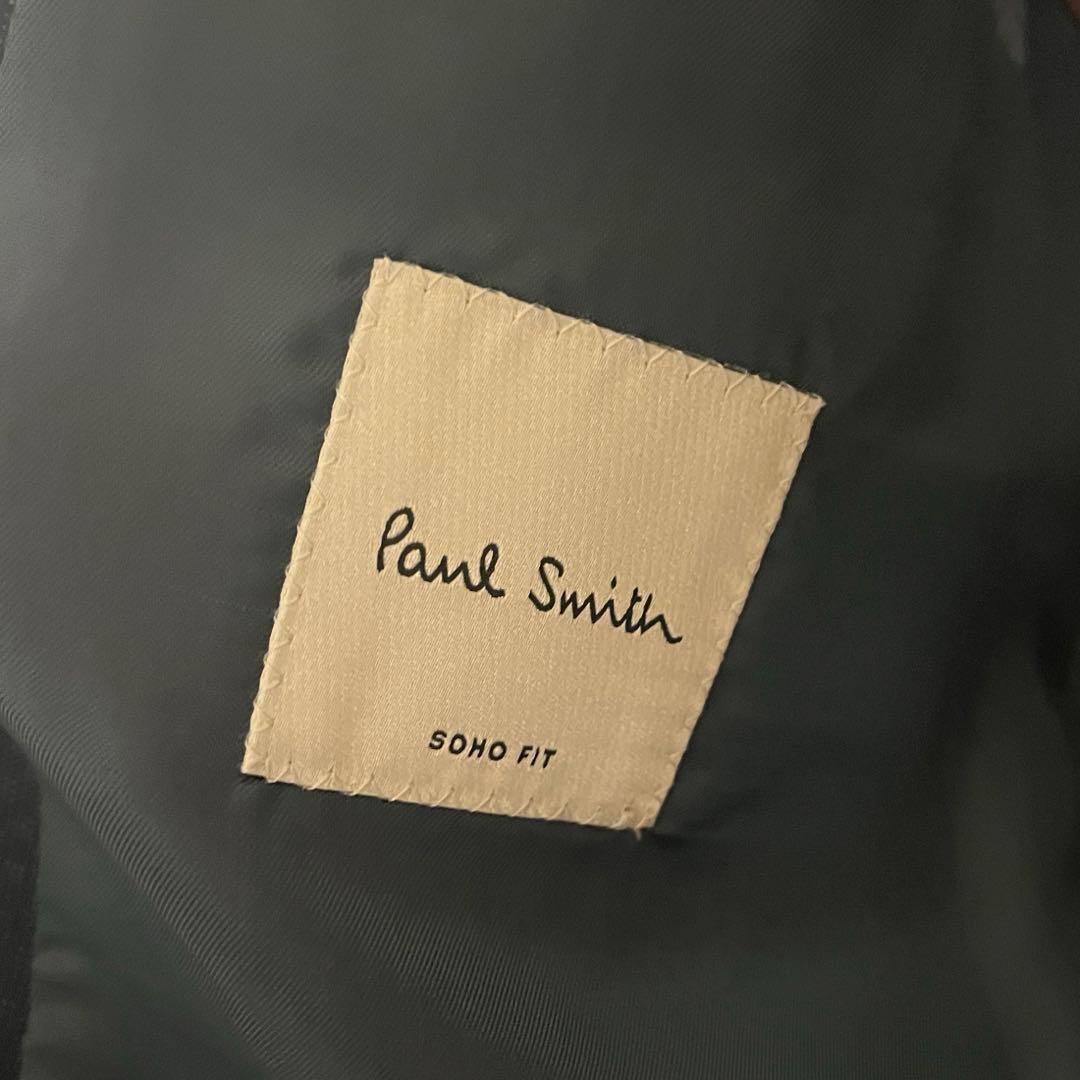 w*c様 Paul Smith ドビー織 スーツ REDA FLEXOネイビー