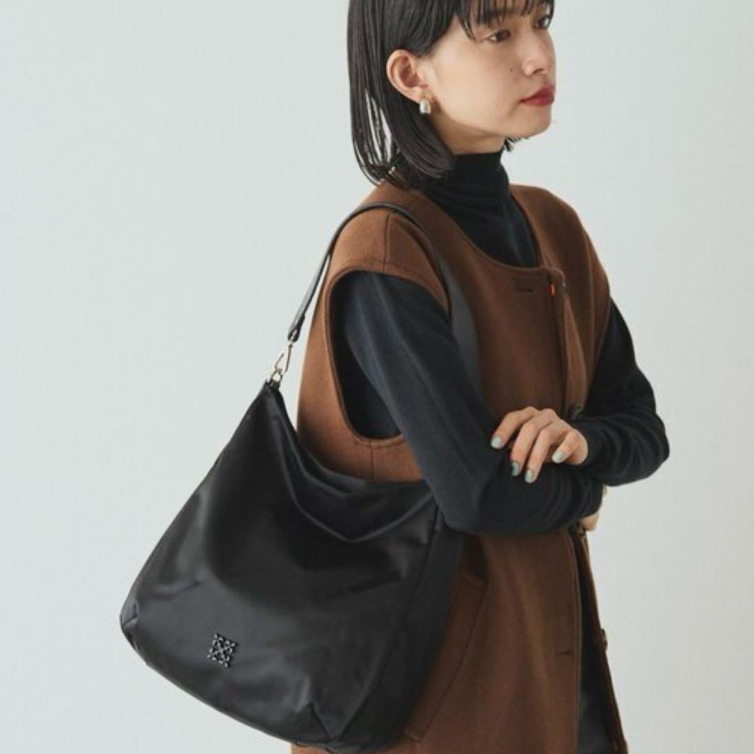 極美品　ラシット russet クラウズナイロンラージショルダーバッグ 2way