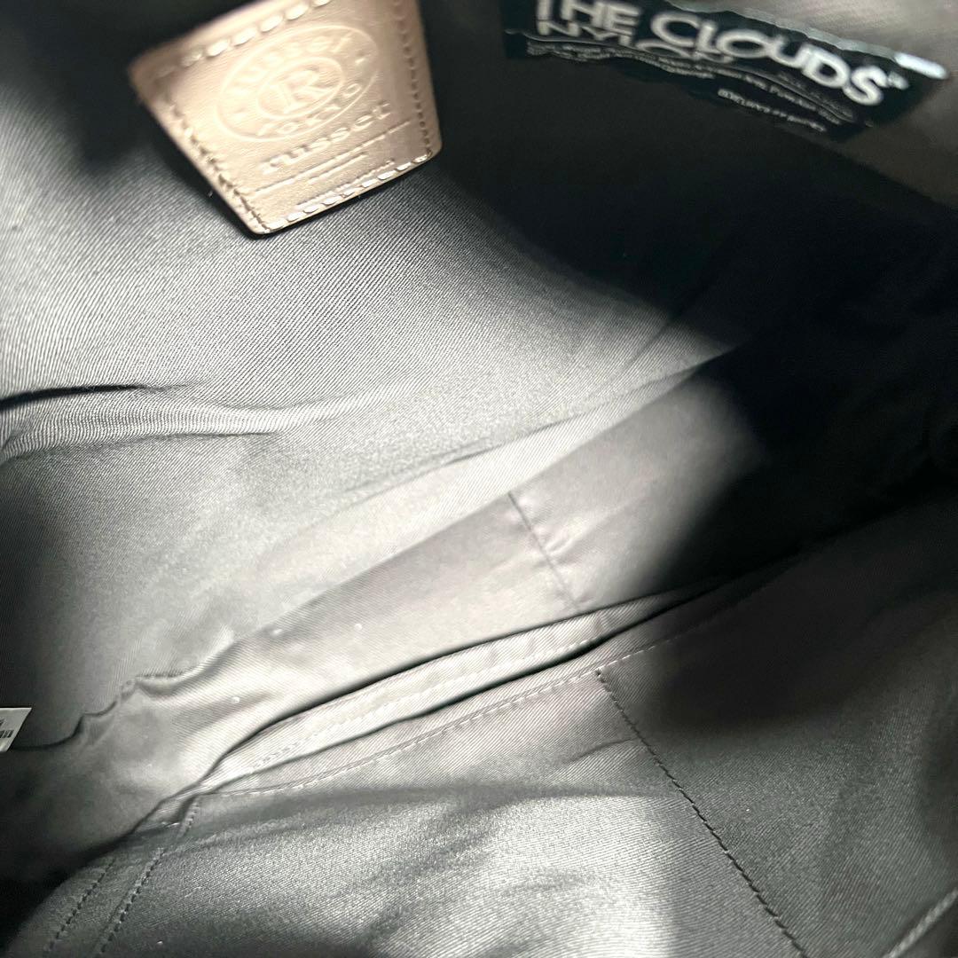 極美品　ラシット russet クラウズナイロンラージショルダーバッグ 2way