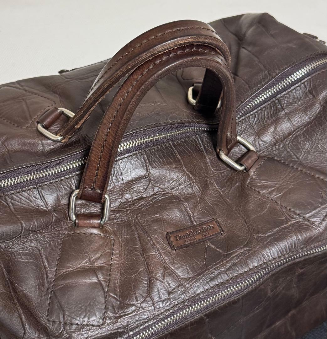 ◆イタリア製◆ダニエル＆ボブ◆美品！『革製・ボストンＢＡＧ』◆