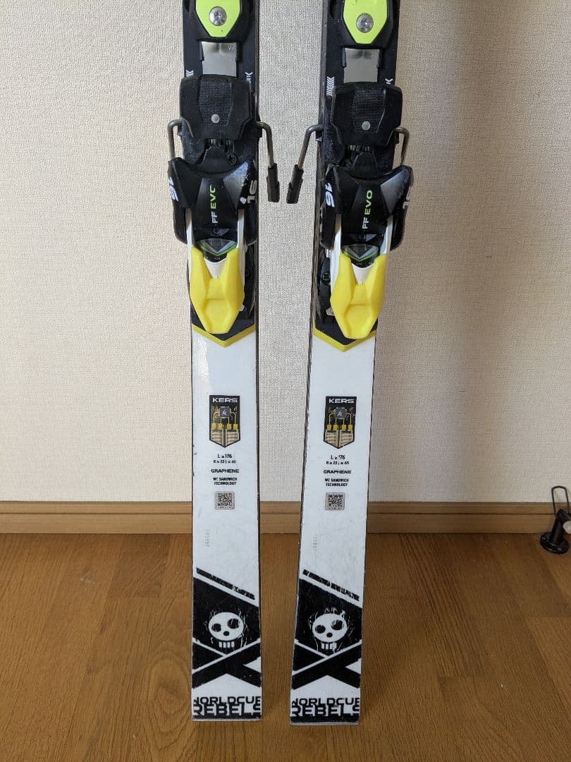 HEAD WORLDCUP REBELS 176cm スキー