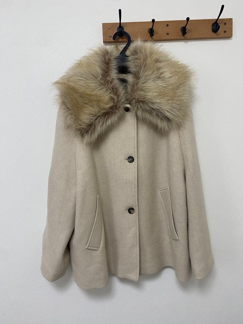 ZARA ZW COLLECTION MANTECOウールブレンドコート