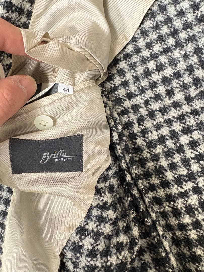 ブリッラペルイルグスト　ジャケット　アルパカモヘアウール