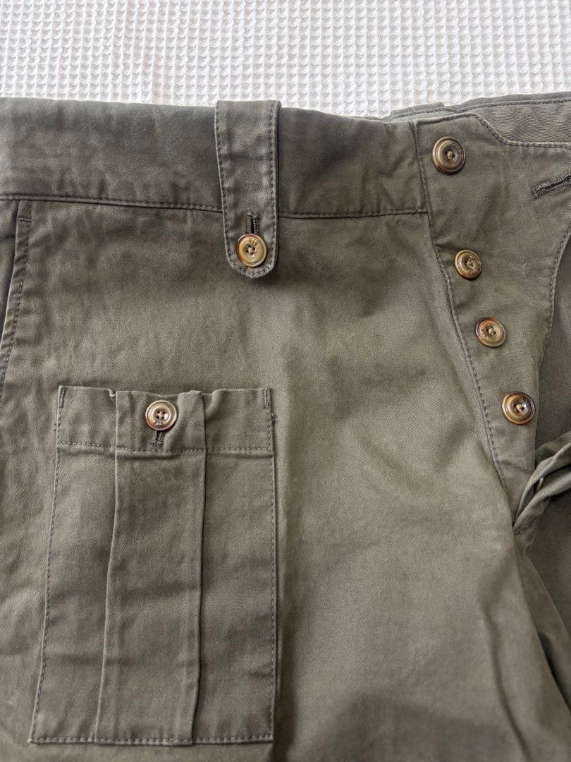 新品 ＧＴＡ カーゴパンツ GIACOMO オリーブグリーン サイズ52