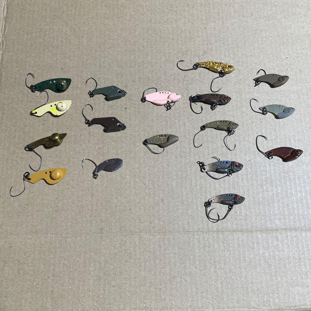 エリアトラウト メタルバイブ 17枚セット