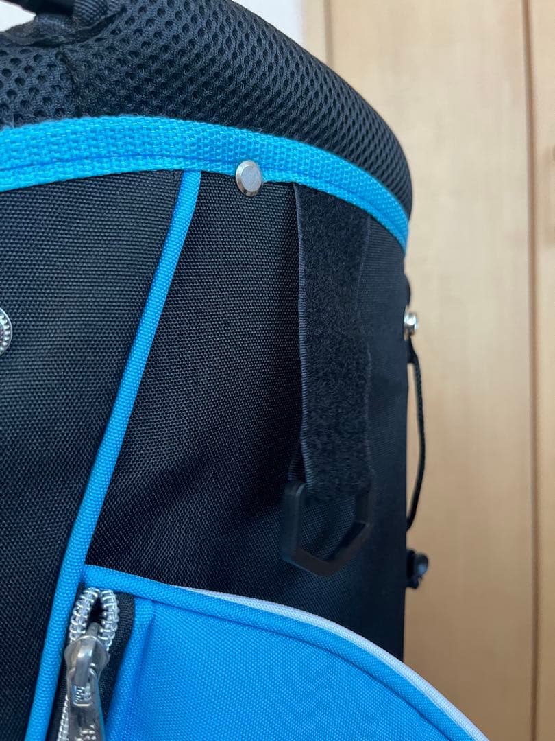 【ほぼ未使用】TYGJ golf キャディバッグ スタンド型 ブラック/ブルー