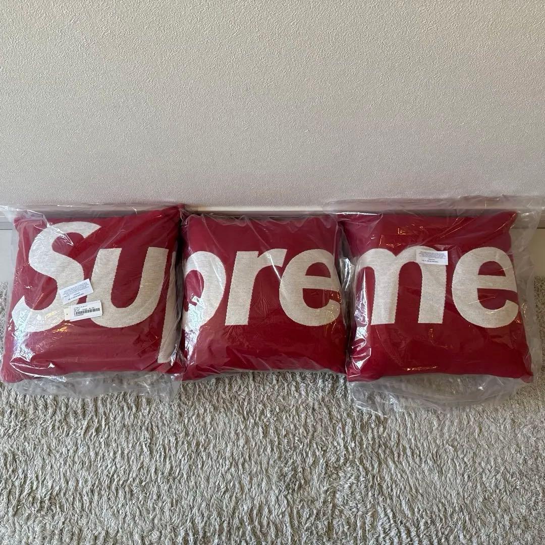 クッション・座布団 Supreme jules pansu pillows red set of 3