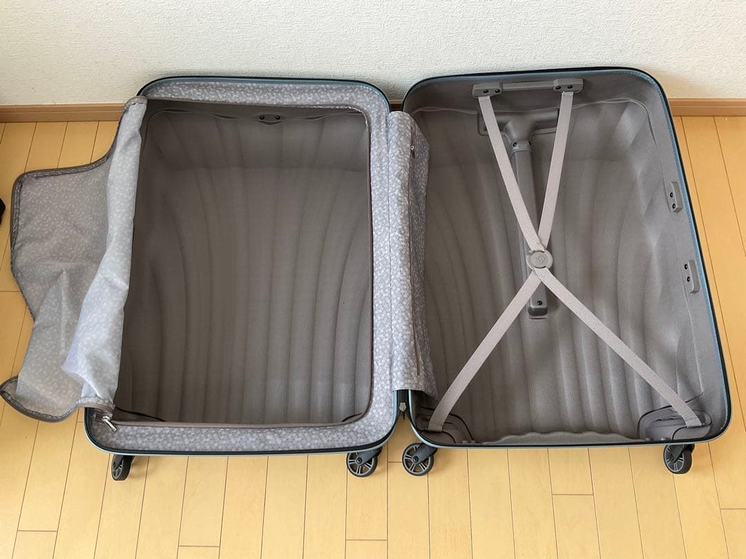 サムソナイト コスモライト 94L アイスブルー