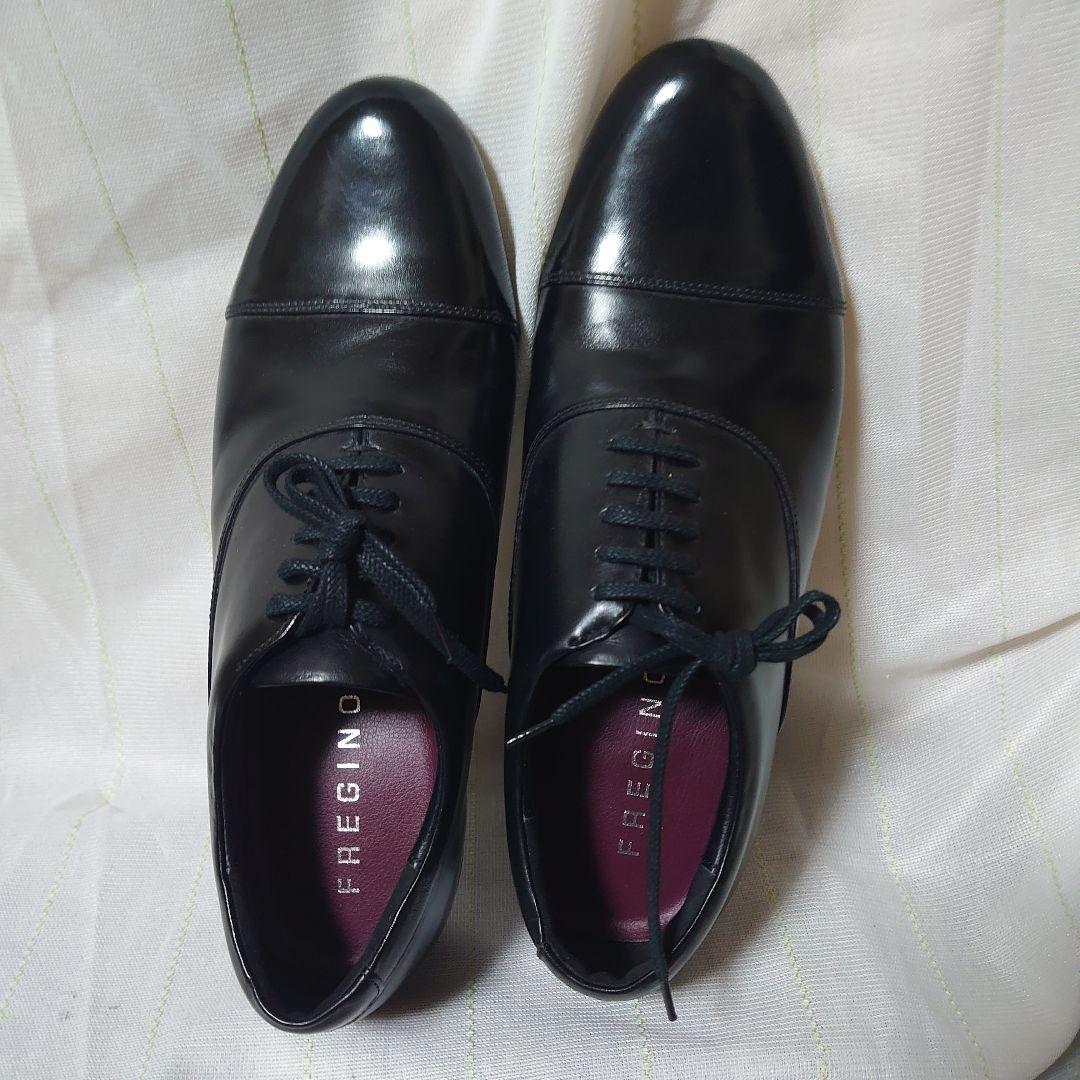 FREGINO ブラック ドレスシューズ 27 EEE