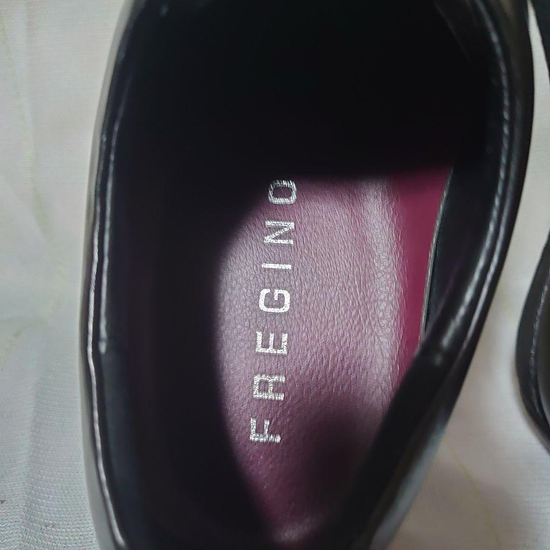 FREGINO ブラック ドレスシューズ 27 EEE