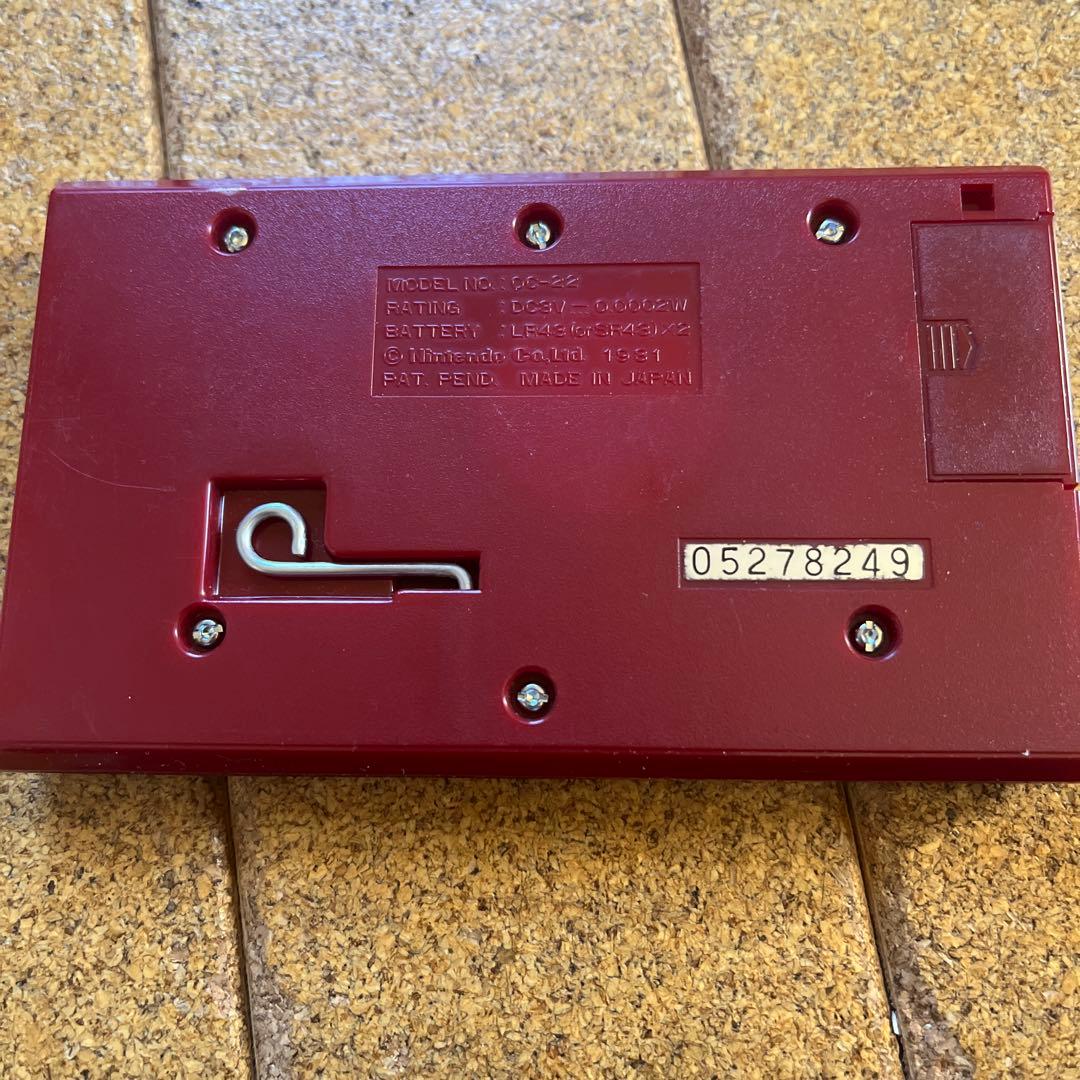 ニンテンドー　ゲームウォッチオクトパス