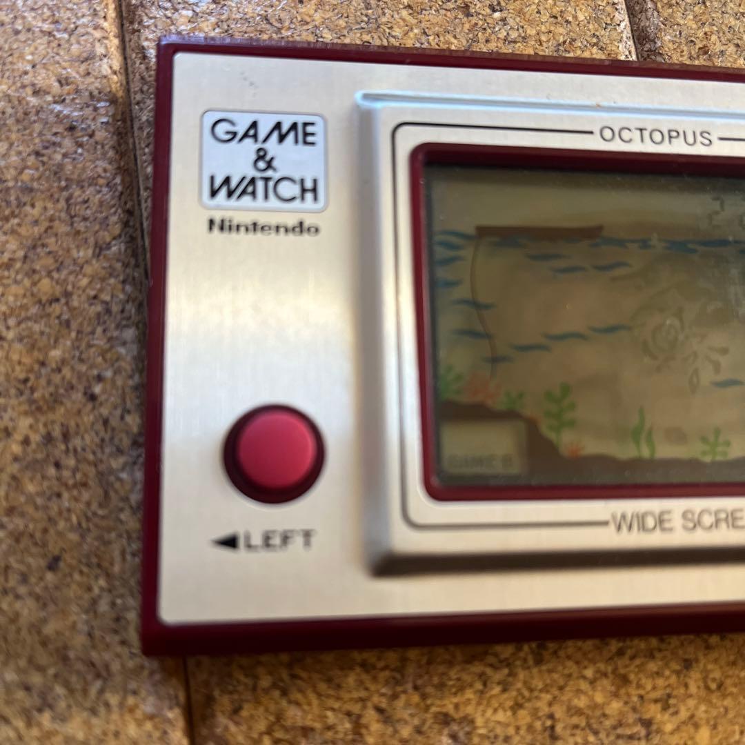 ニンテンドー　ゲームウォッチオクトパス