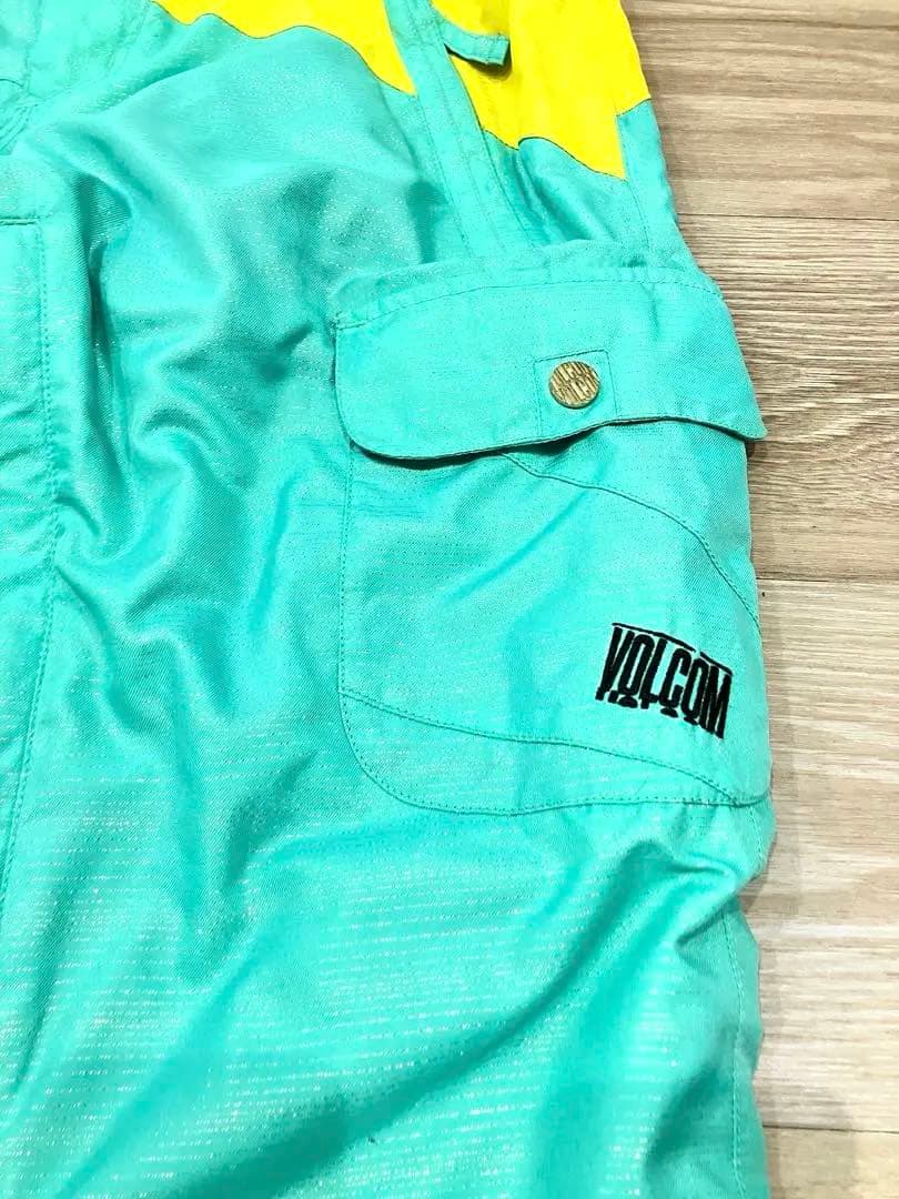 【VOLCOM】スノーボードパンツ M〈ウエスト調節可〉レディース