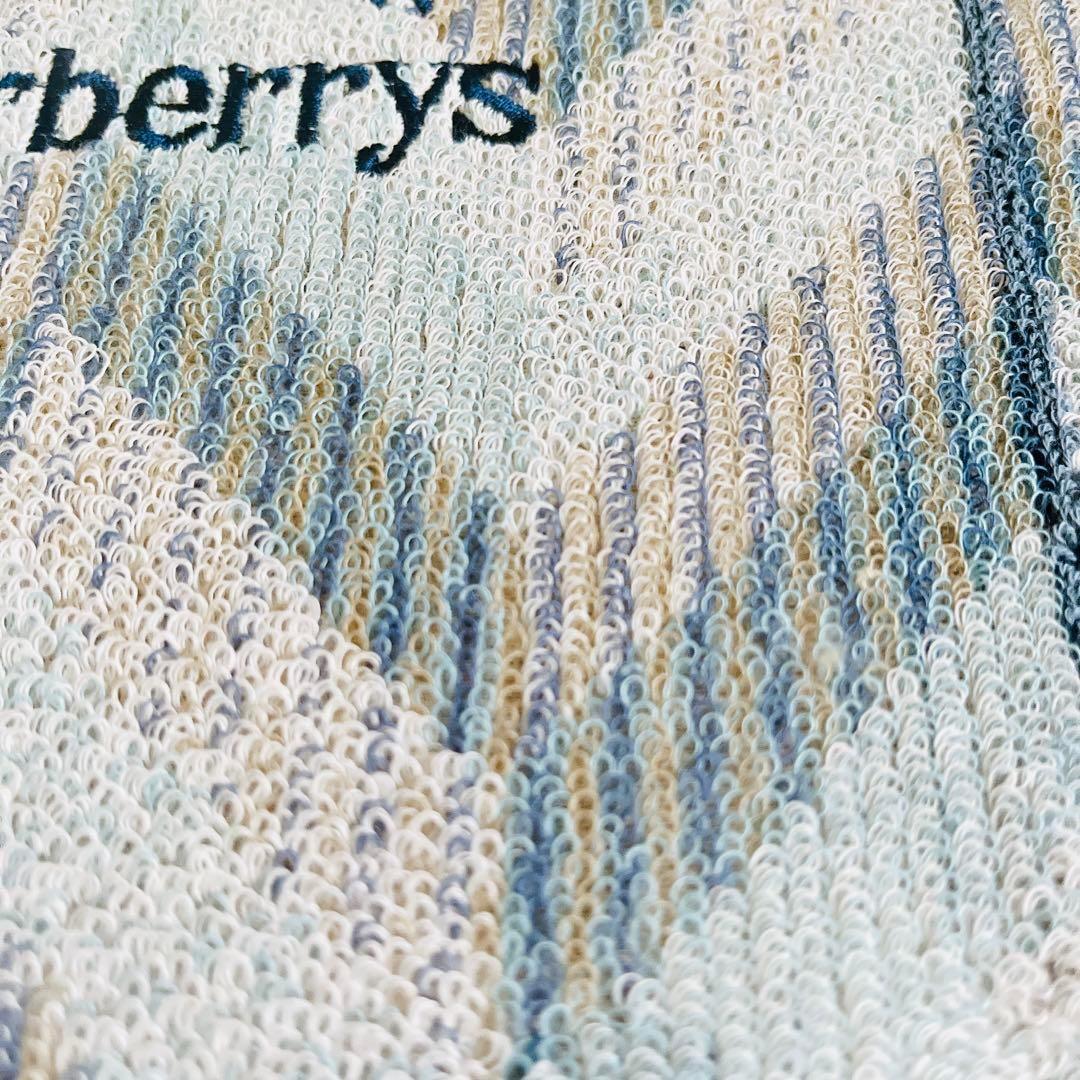 未使用☆BURBERRYS コットンタオルケット 西川　140×190
