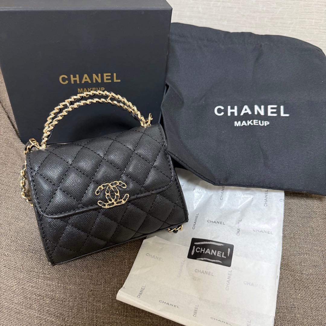 CHANEL MAKEUP ショルダーバッグ ブラック ノベルティギフト