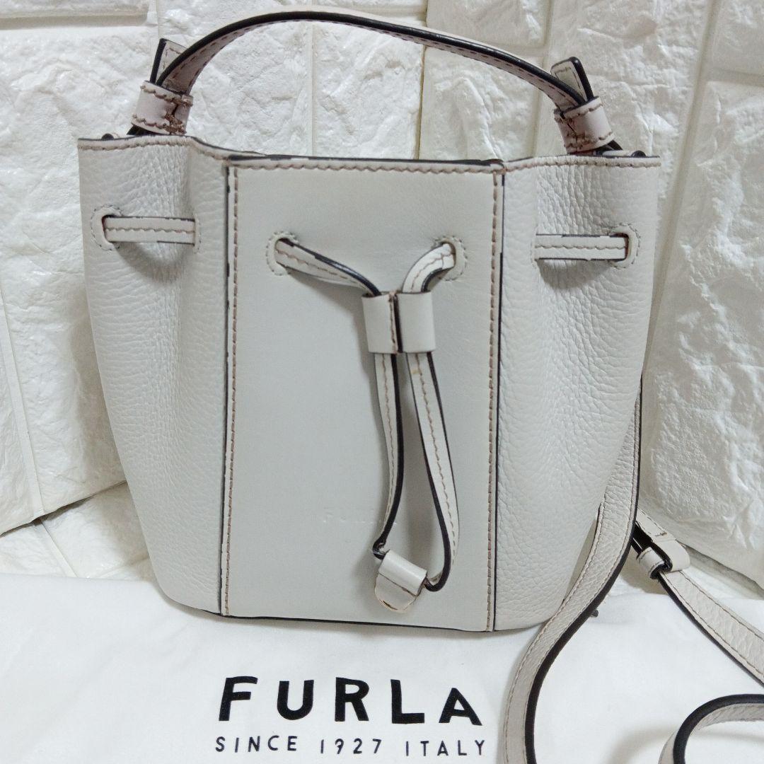 FURLA フルラ ミアステラ レザー ショルダーバッグ 2way 保存袋付き