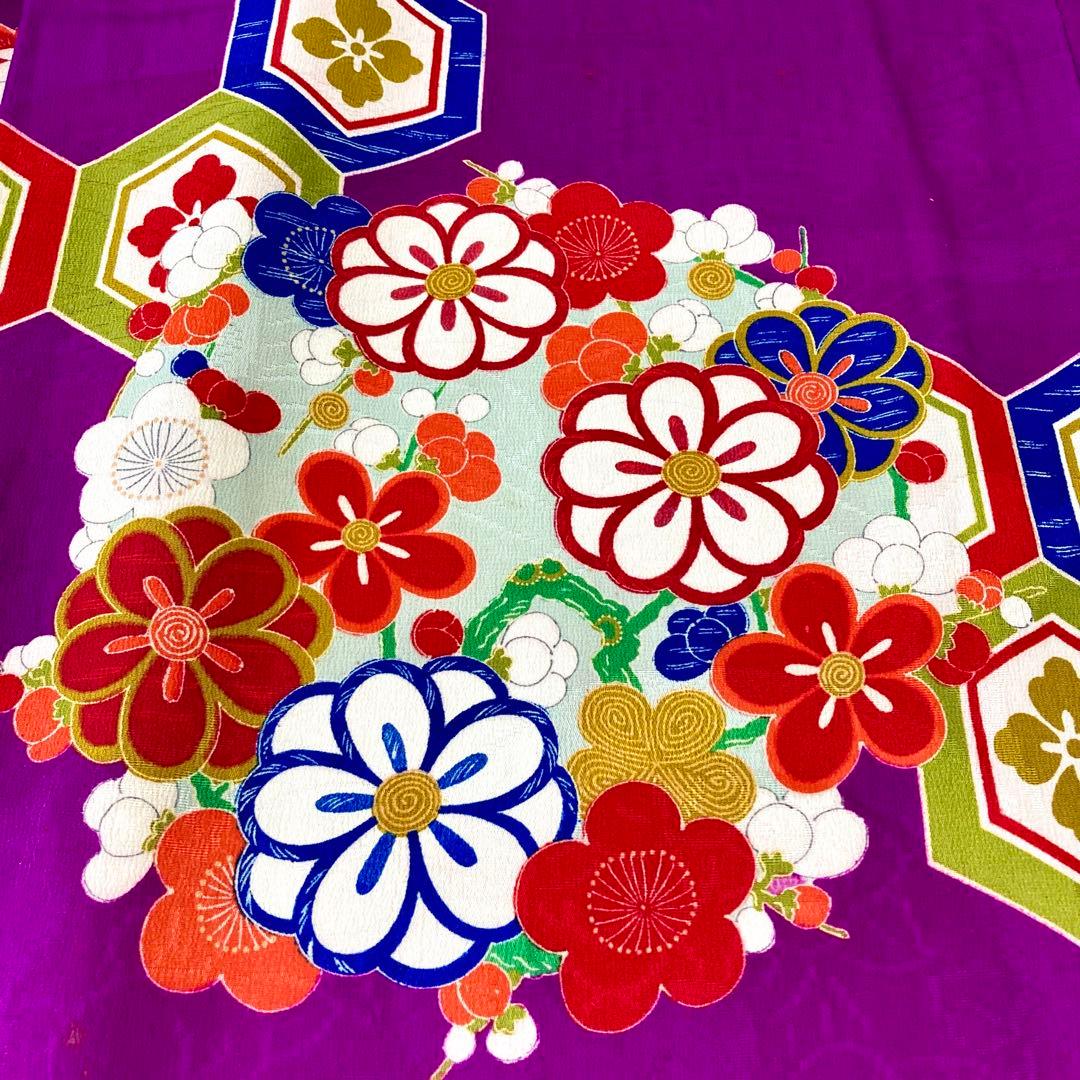 ★ saco Sです★アンティーク　女の子　袴　ジュニア　着物　NO26