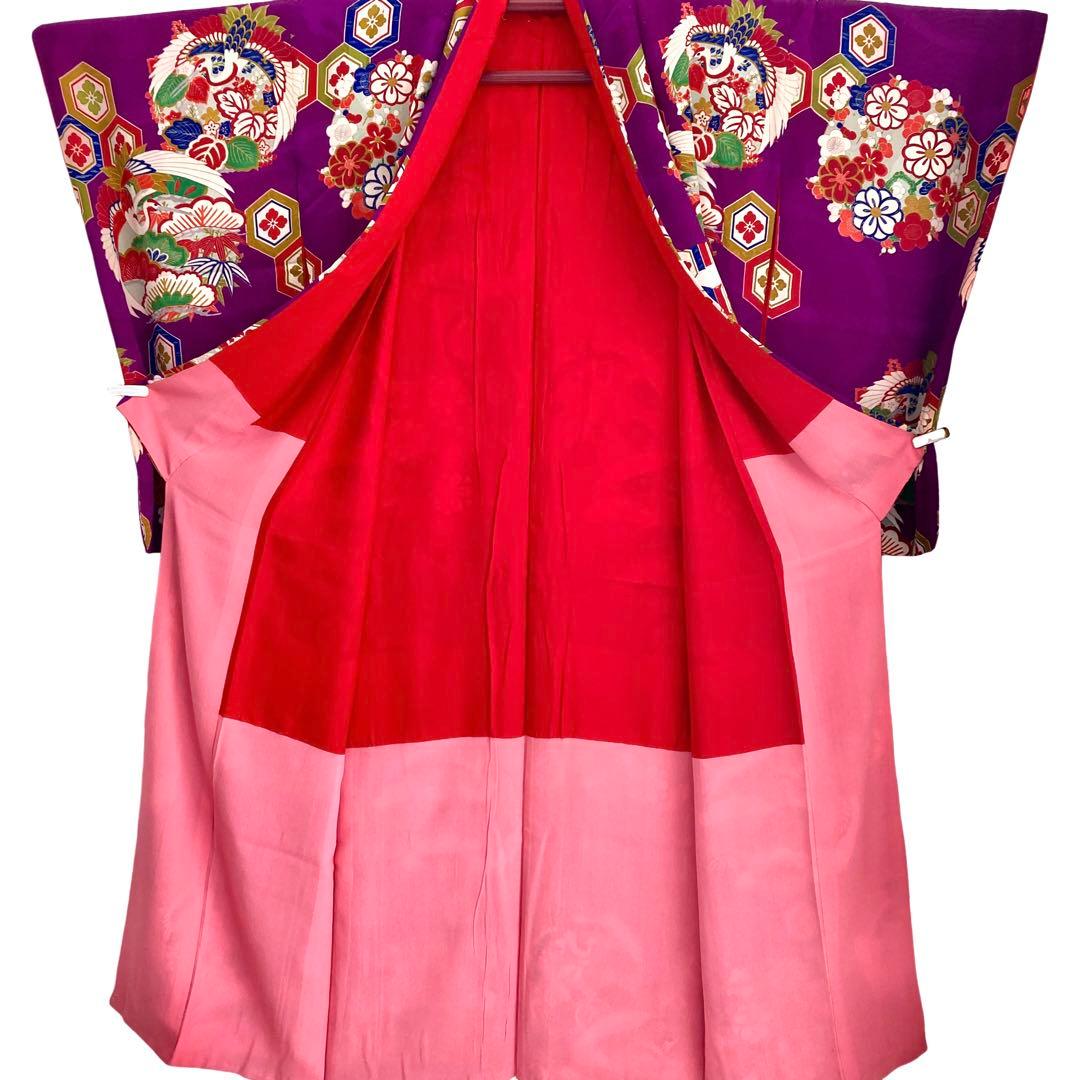 ★ saco Sです★アンティーク　女の子　袴　ジュニア　着物　NO26