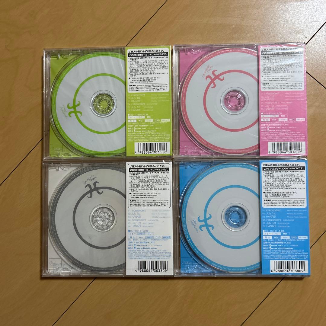 【即購入ok!!】浜崎あゆみ 2002年シングル『H』4形態新品未開封セット