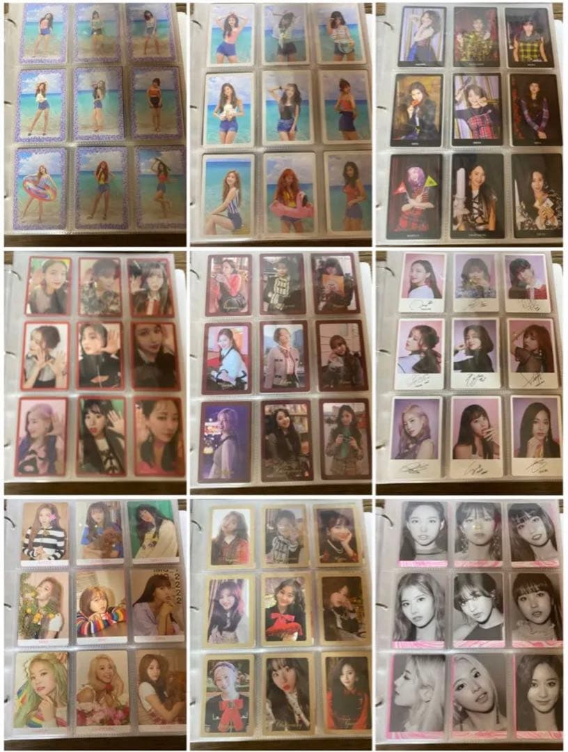 TWICE 特典トレカコンプ