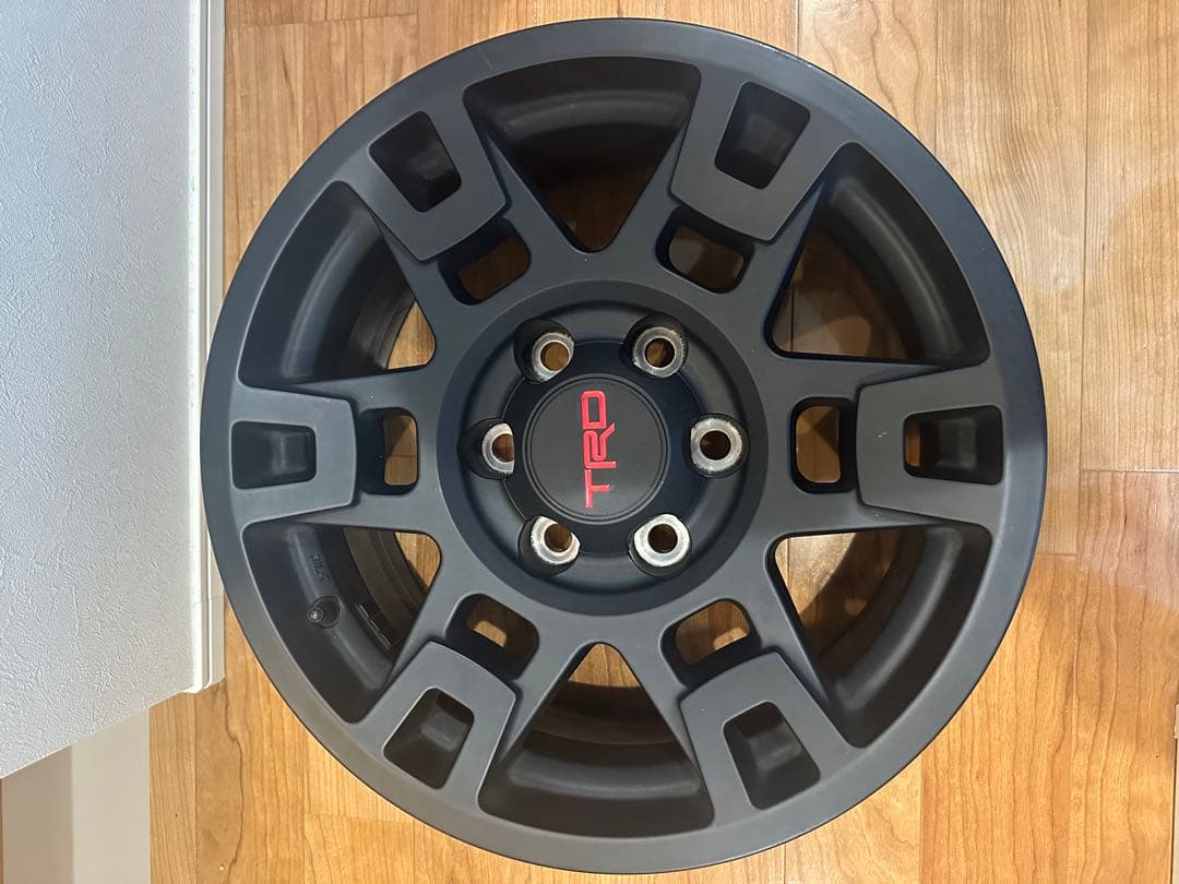 USTRD 17インチ マットブラックホイール