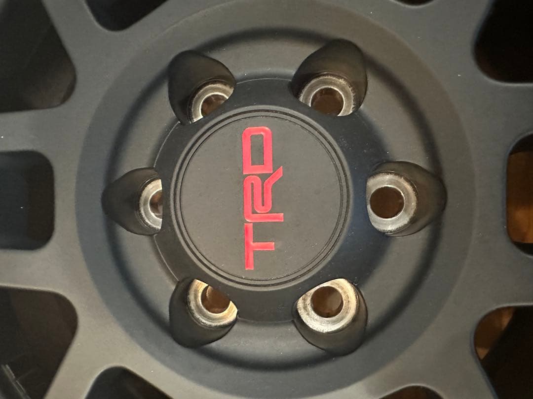 USTRD 17インチ マットブラックホイール