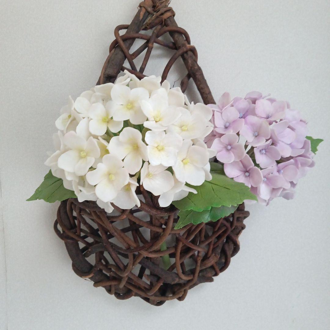 専用 向日葵アレンジ紫陽花プリムラ クレイフラワー