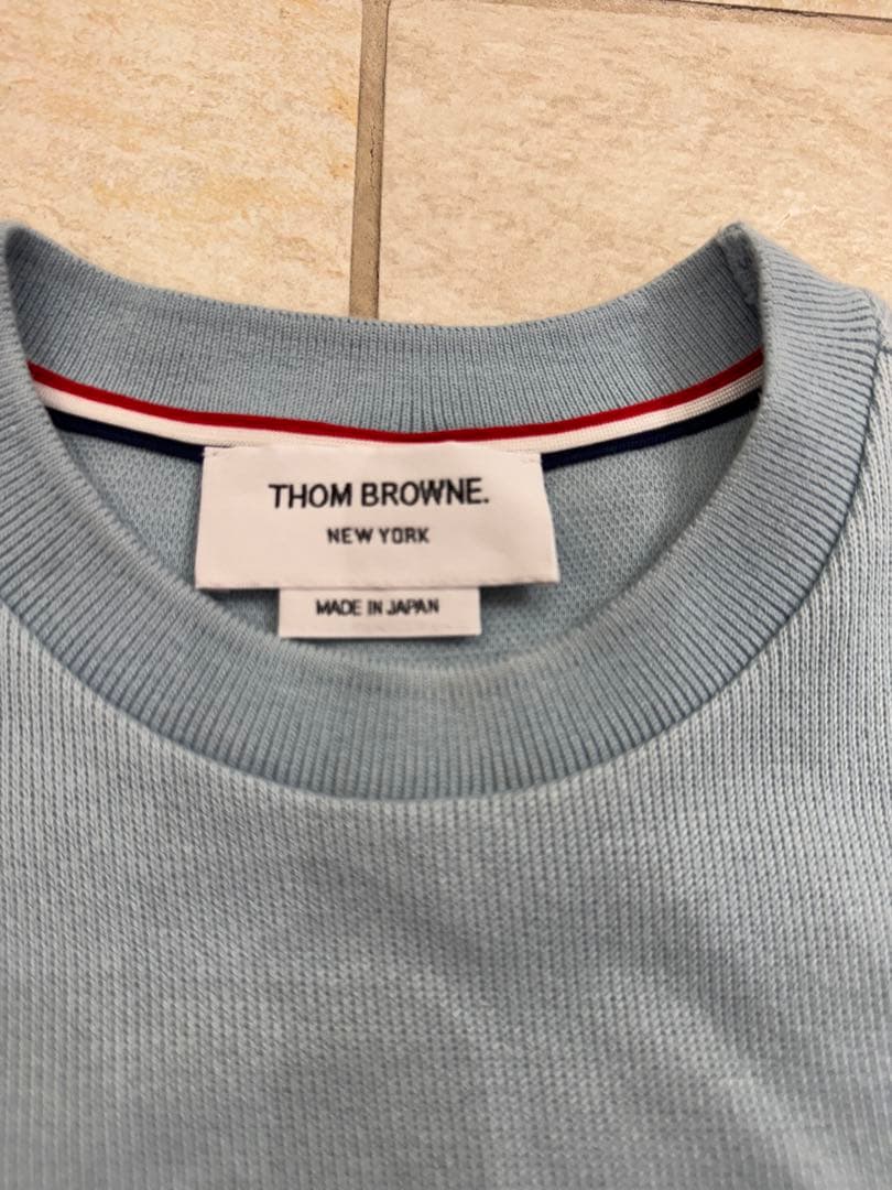 Thom browne トムブラウン　ベスト　ブルー