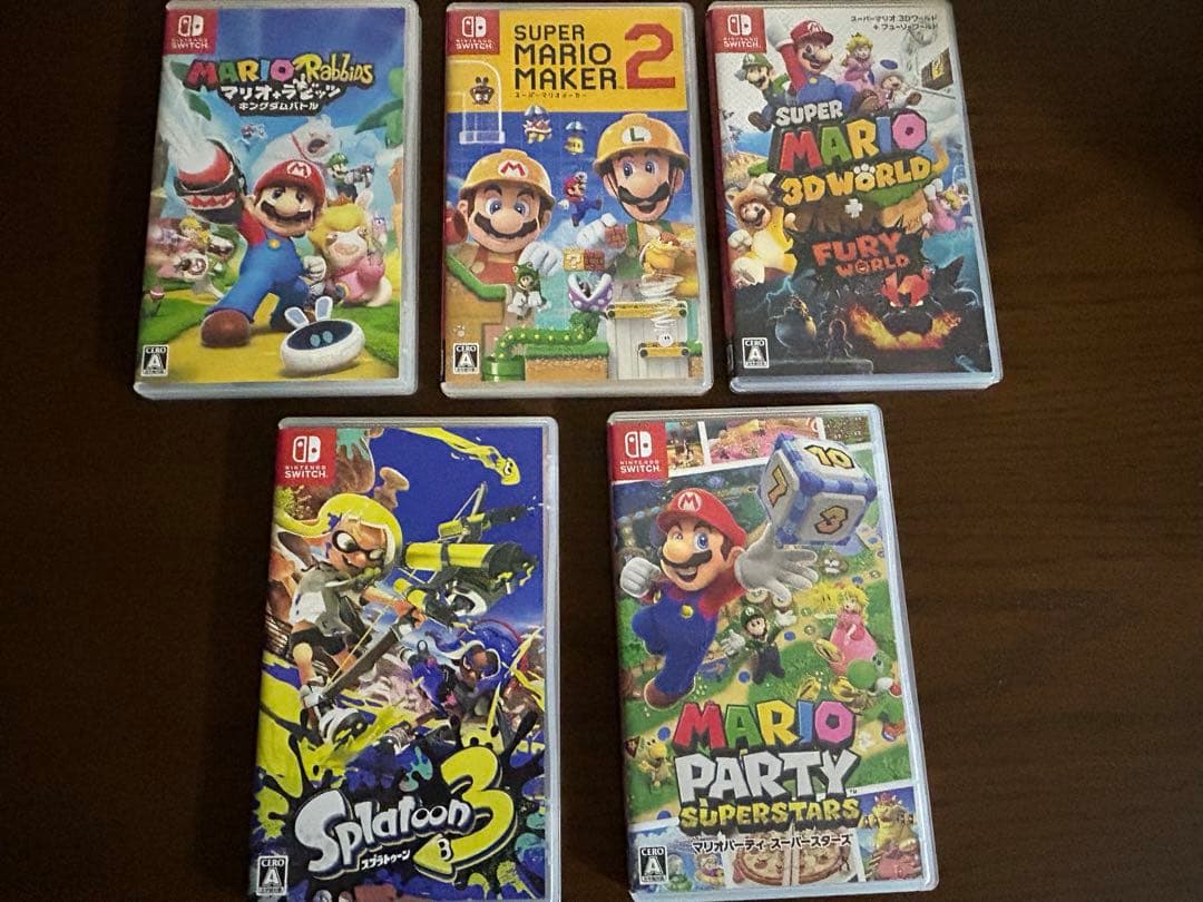 ※コッシーニンテンドースイッチ　ゲームソフト 5本セット