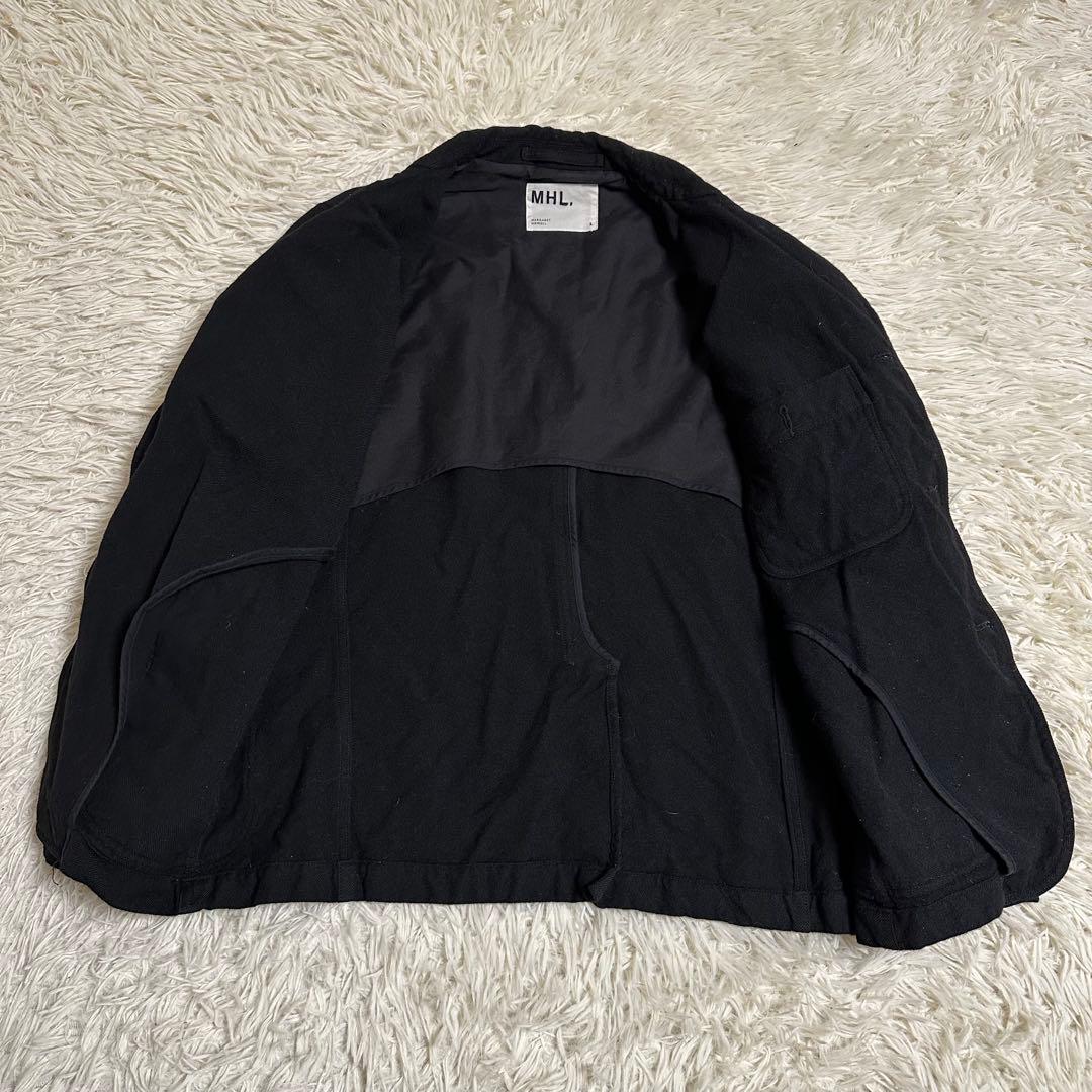 【MHL.】エムエイチエル マーガレットハウエル ジャケット ブラック L
