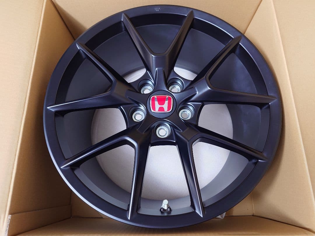 走行500km美品★ホンダ純正FL5シビックタイプR19インチアルミホイール1本
