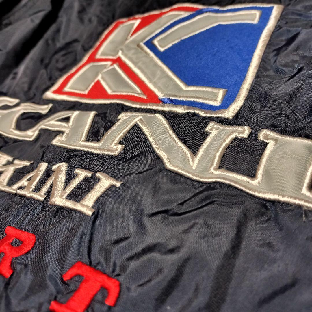 KANI セットアップ　ナイロンジャケット　ネイビー