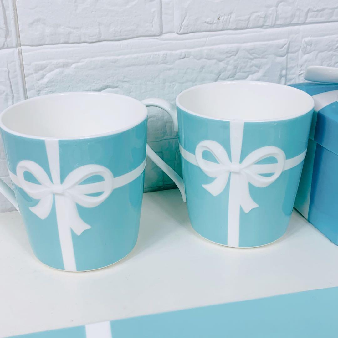 未使用品 Tiffany＆Co. ティファニー ブルーリボン 食器 セット7点