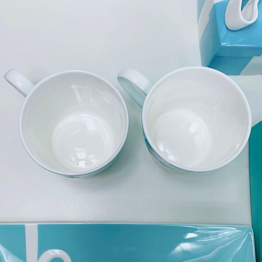 未使用品 Tiffany＆Co. ティファニー ブルーリボン 食器 セット7点