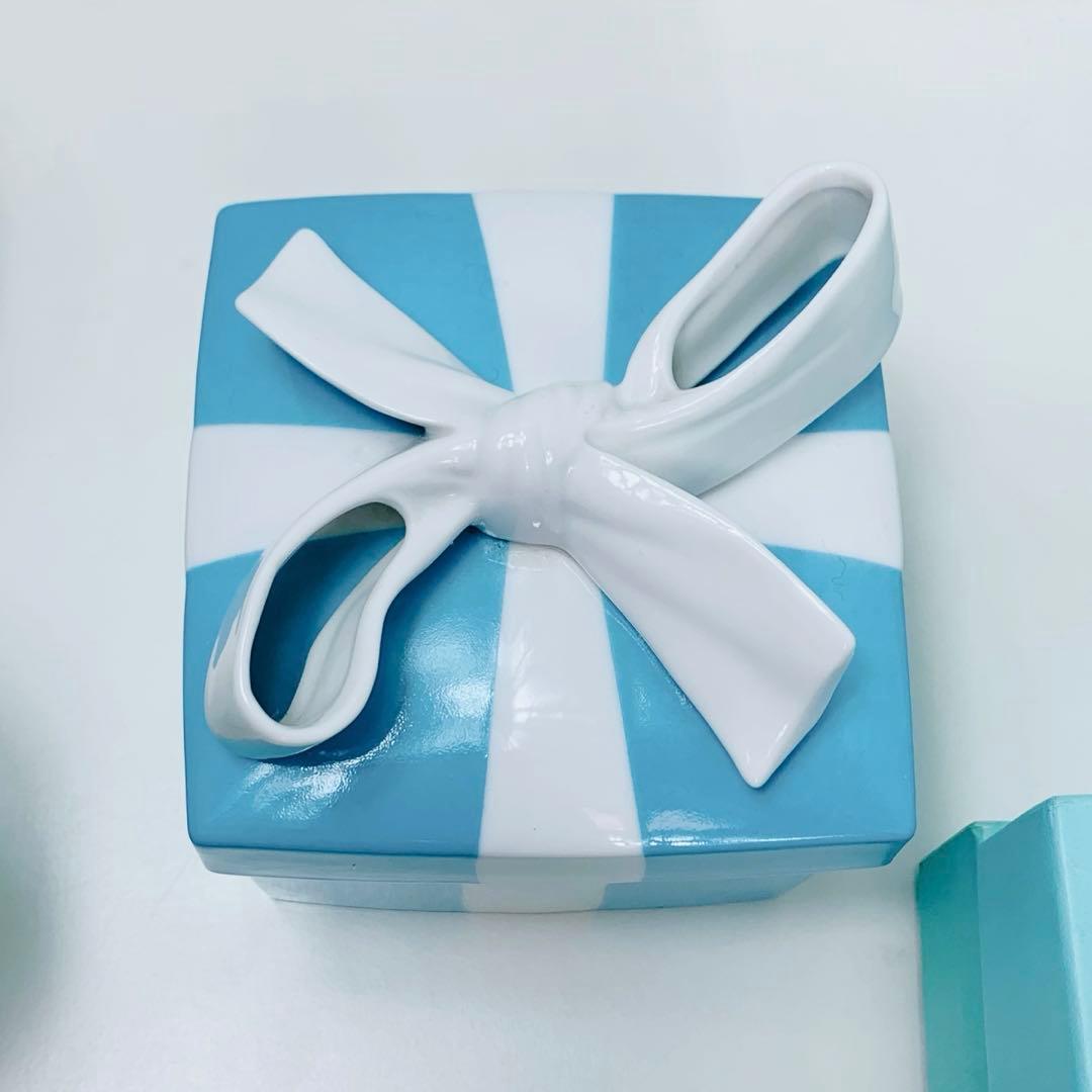 未使用品 Tiffany＆Co. ティファニー ブルーリボン 食器 セット7点