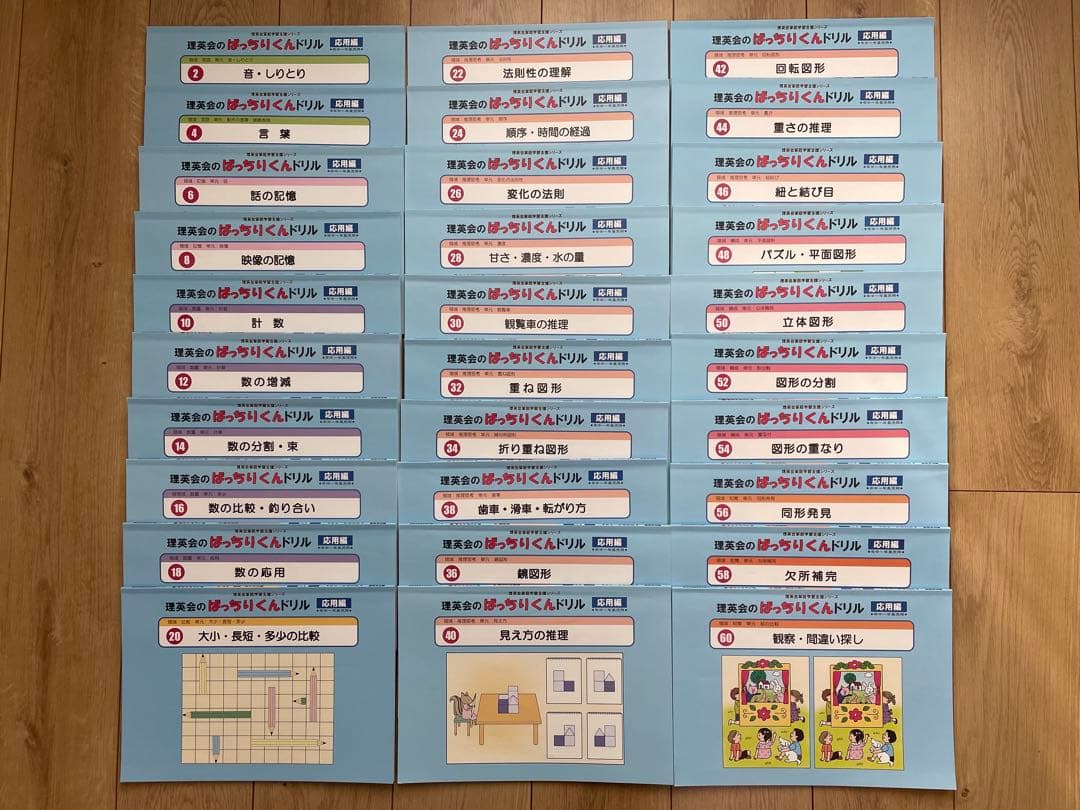 理英会のばっちりくんドリル 応用編 年中〜年長児用 教材