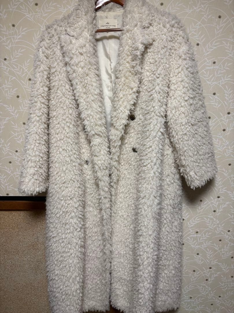 acka poodle boa long coat サイズ1