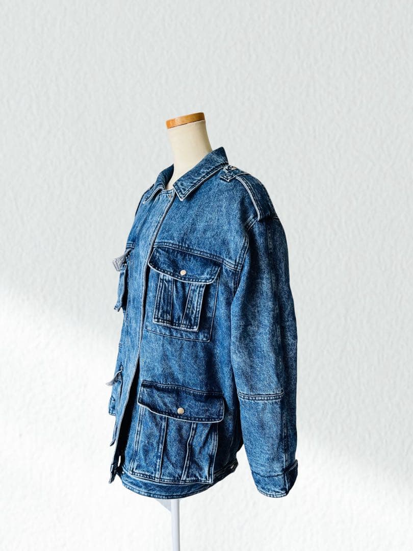 ISABEL MARANT デニム VOLKA カバーオール ジャケット