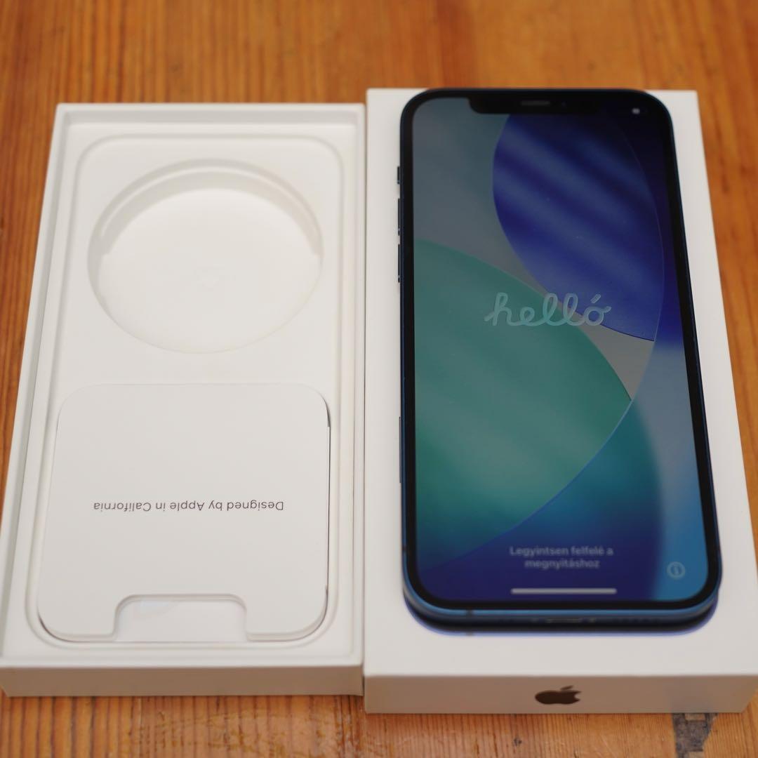 Apple iPhone 12 ブルー 本体　128GB simフリー