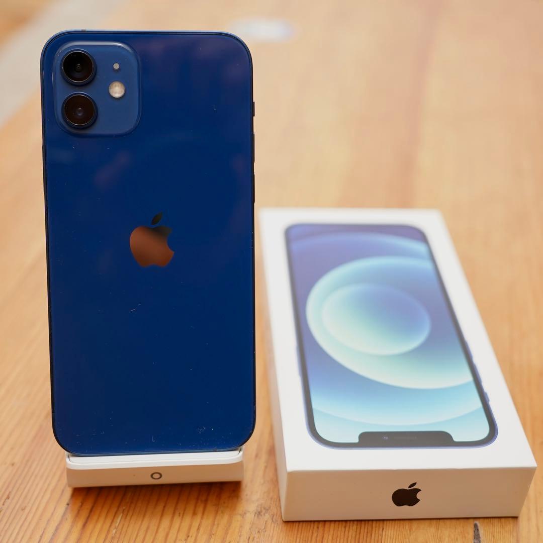 Apple iPhone 12 ブルー 本体　128GB simフリー
