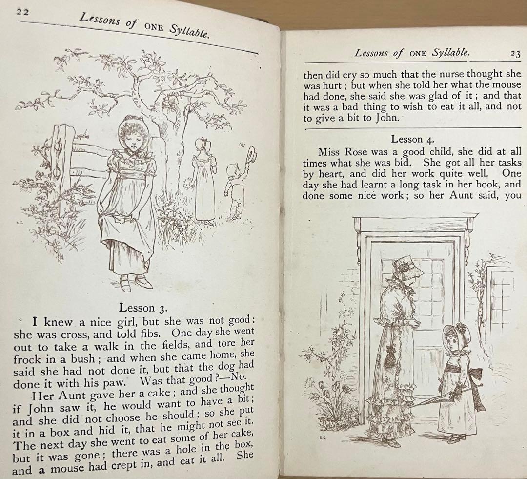 NO.323 古書 アンティーク洋書 ケイト グリーナウェイ 絵本 ビクトリア