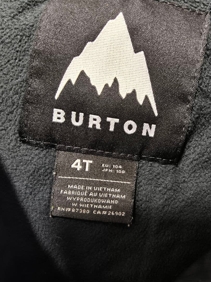 バートン　スキーウェア　ジャンプスーツ　つなぎ